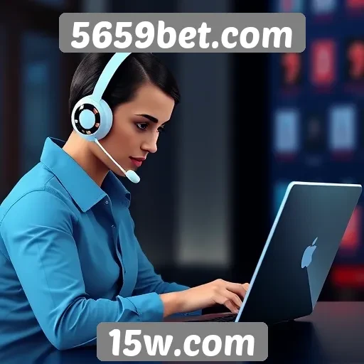 Suporte ao cliente no site 5659bet.com